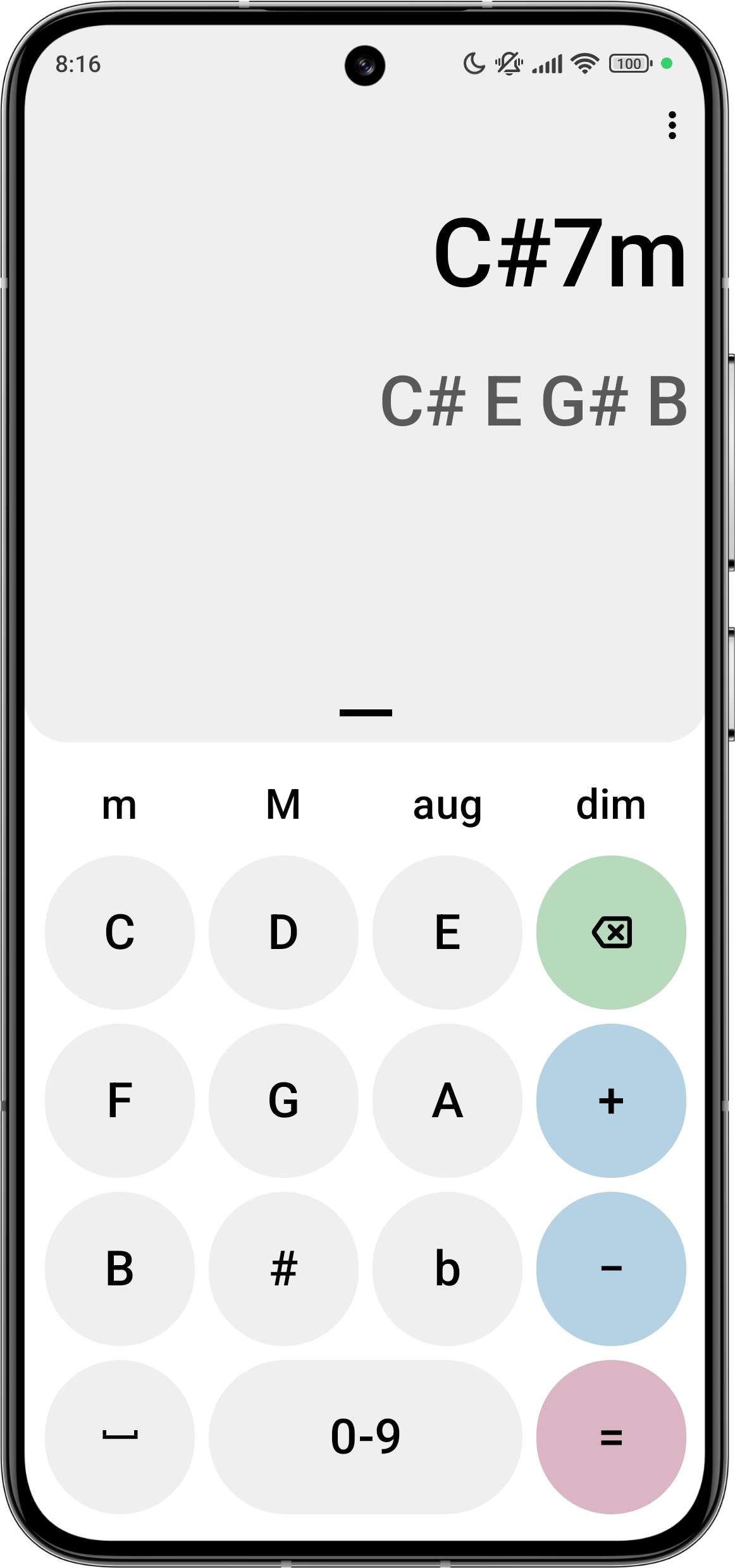 ChordCalculatorAndroid screenshot
