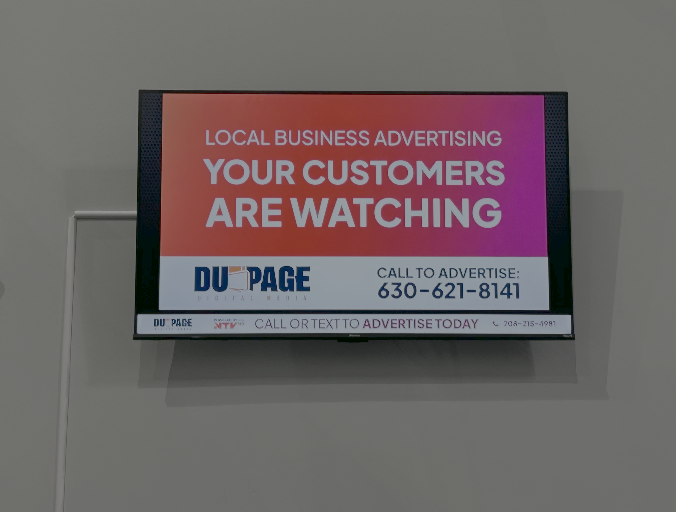 Authentic DDM screen photography for the DDM network near Winfield
