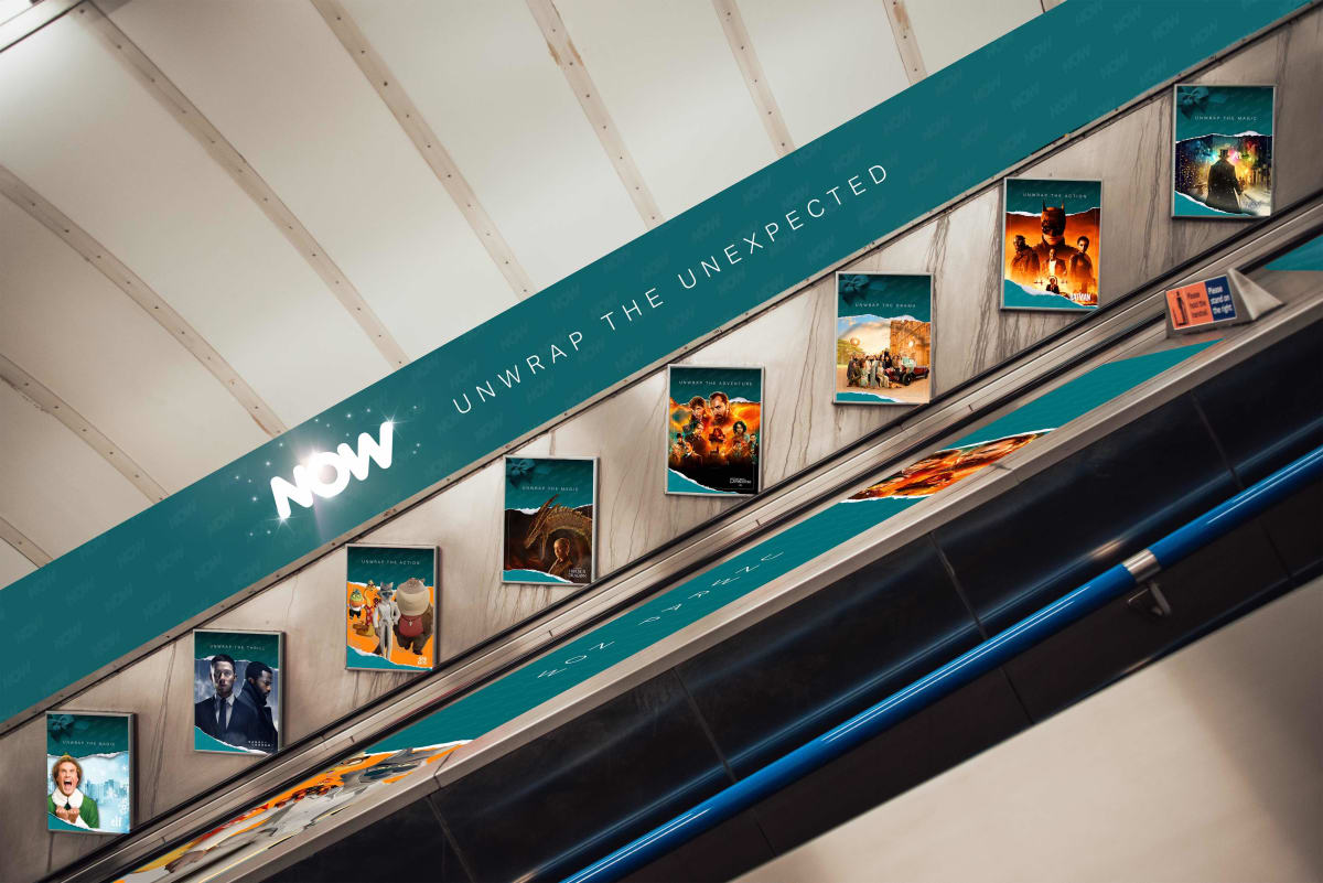 NOW TV Christmas Campaign — mockup 1