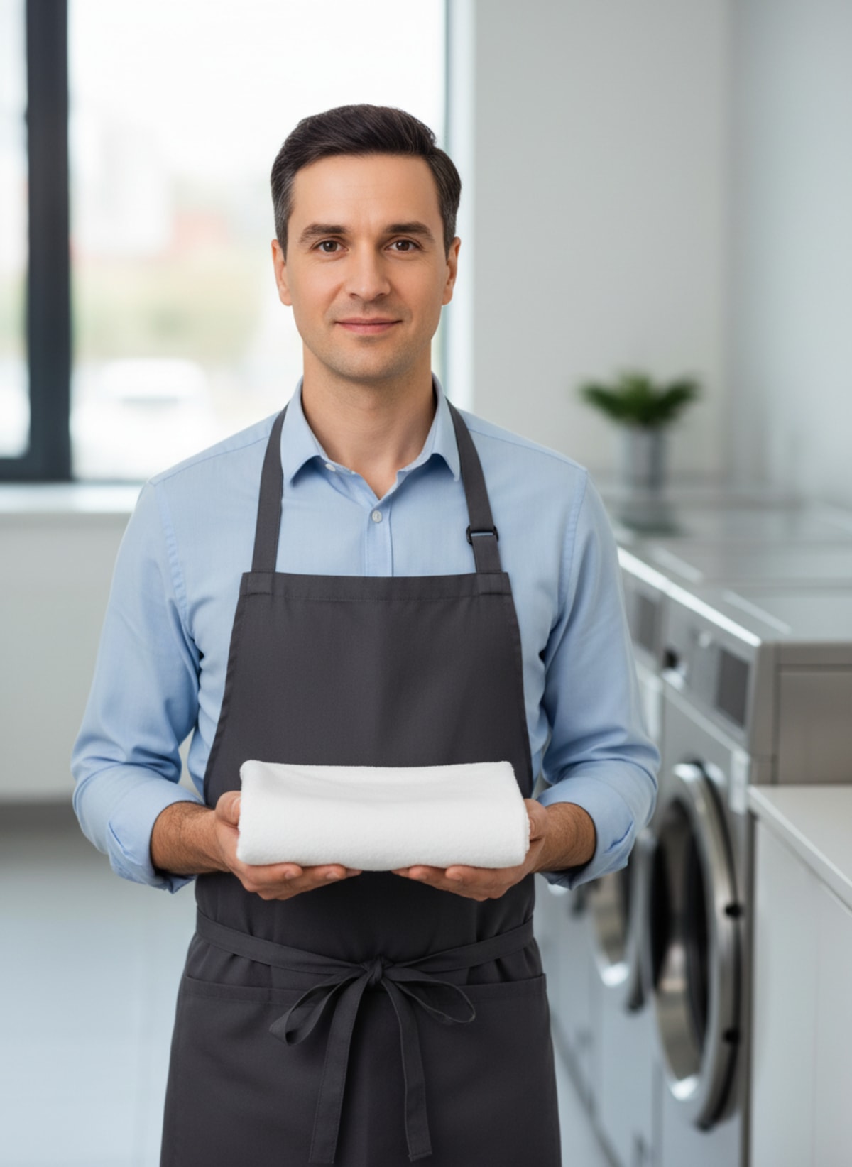 Professional staff at Excel Launderers