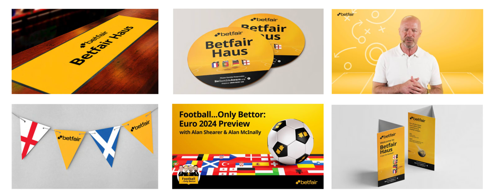 Betfair Haus campaign work