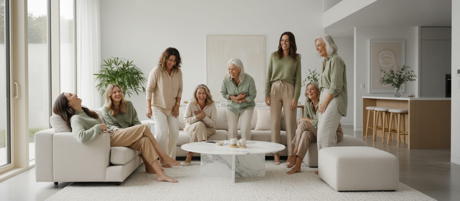 Diverse group lifestyle