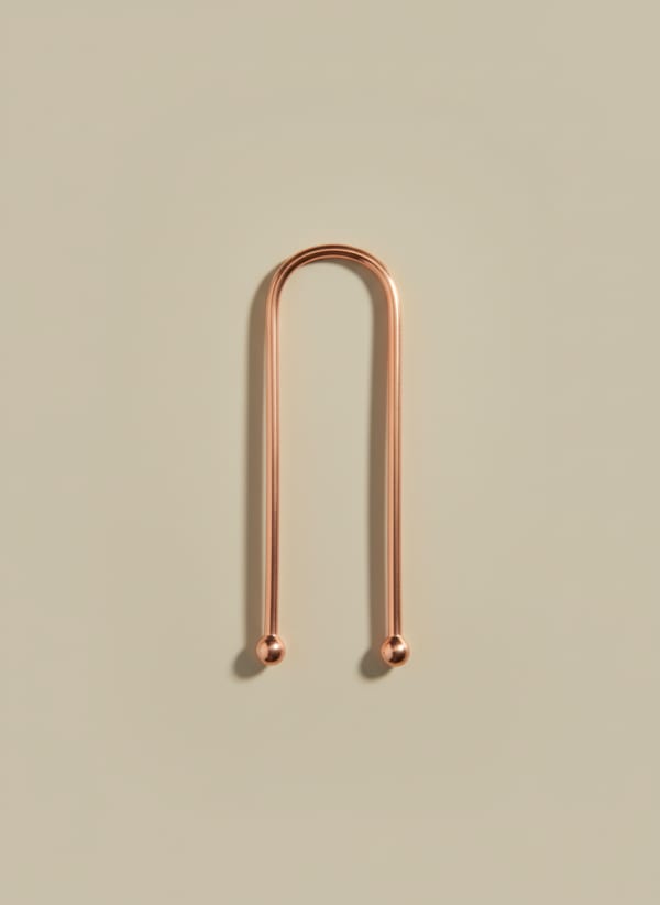 Copper tongue cleaner from Eqo Logiq morning routine