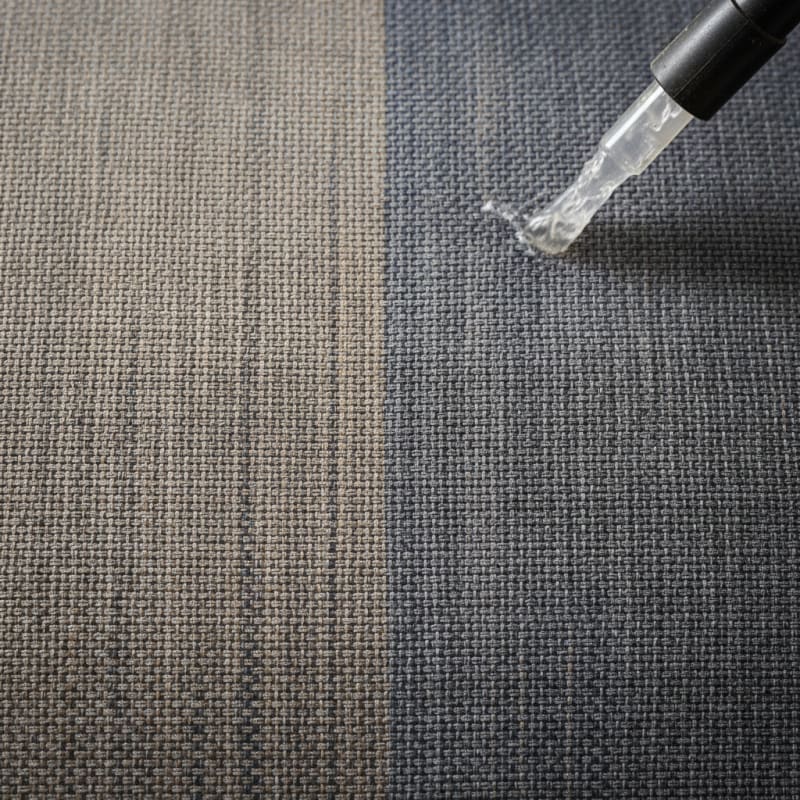 Upholstery cleaning detail