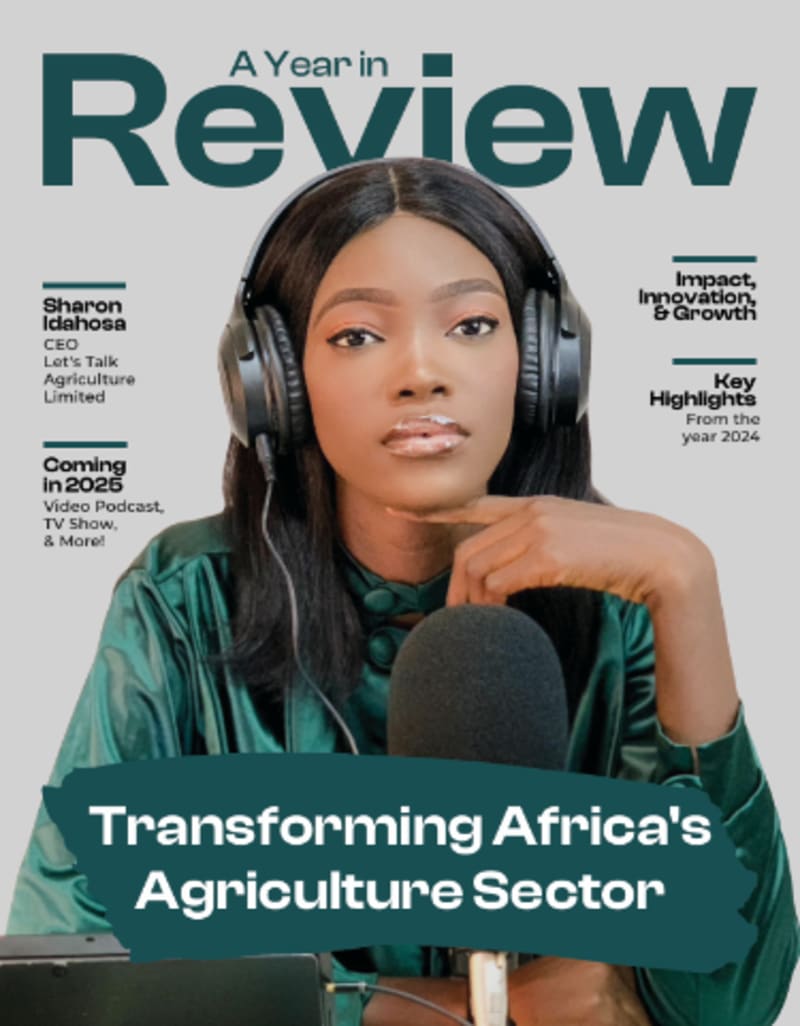 Let's Talk Agriculture Magazine 2024 Cover