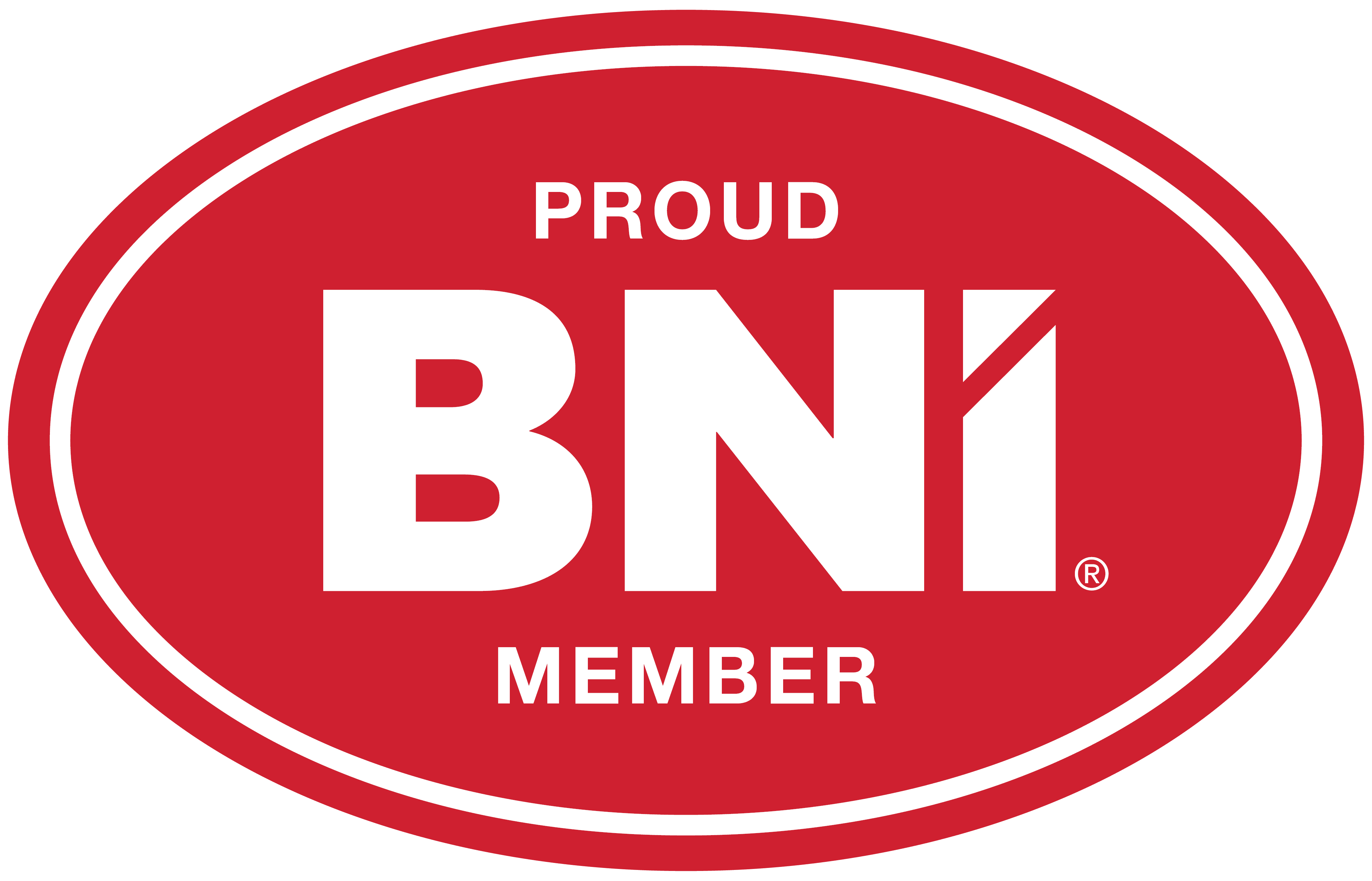 BNI Proud Member badge