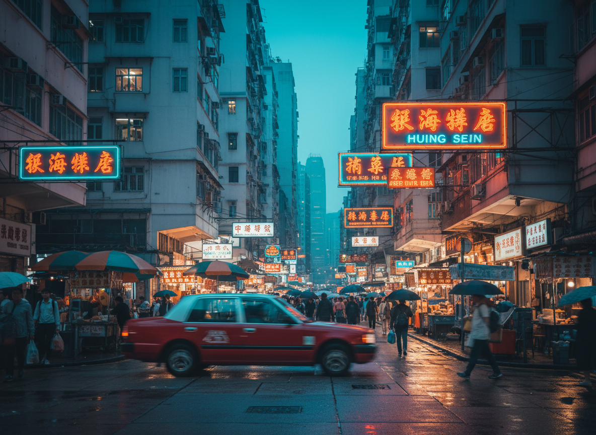 Hong Kong Street Scene