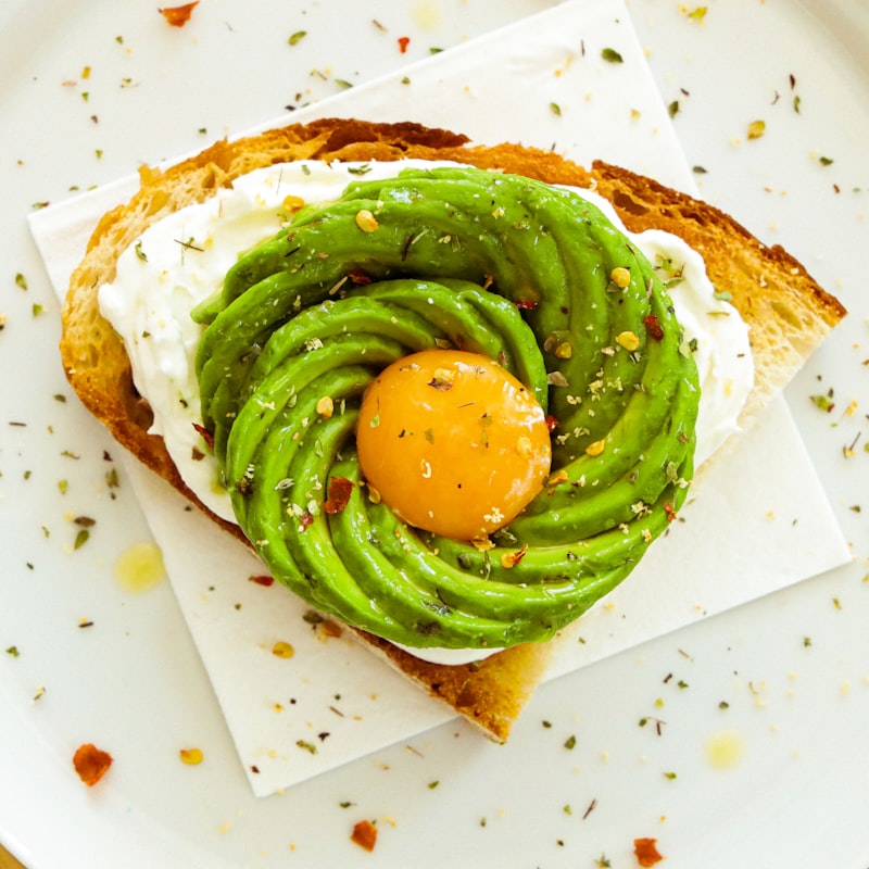 Avocado toast on sourdough
