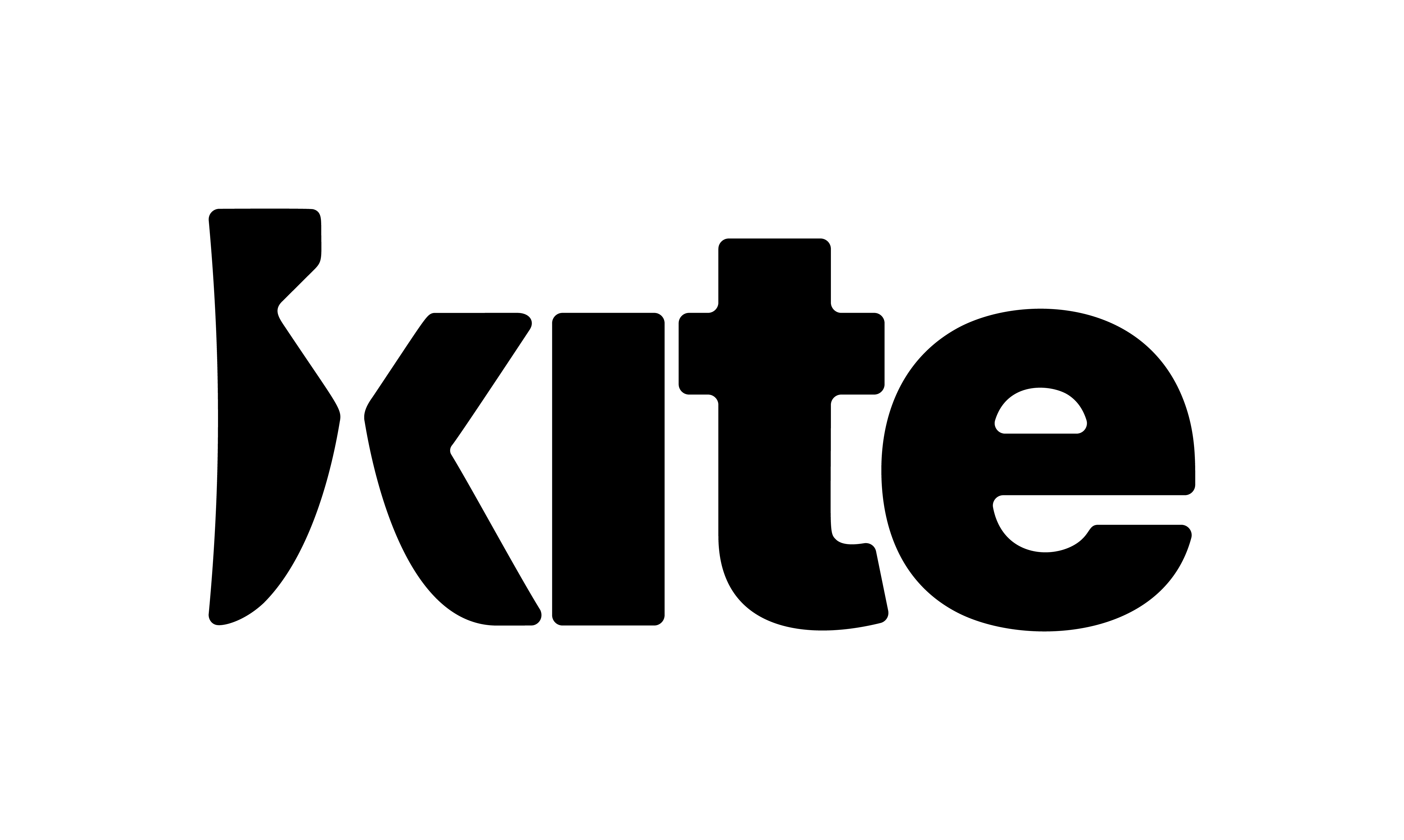 Kite black wordmark