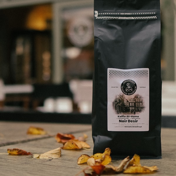 Packaged coffee bag — merch