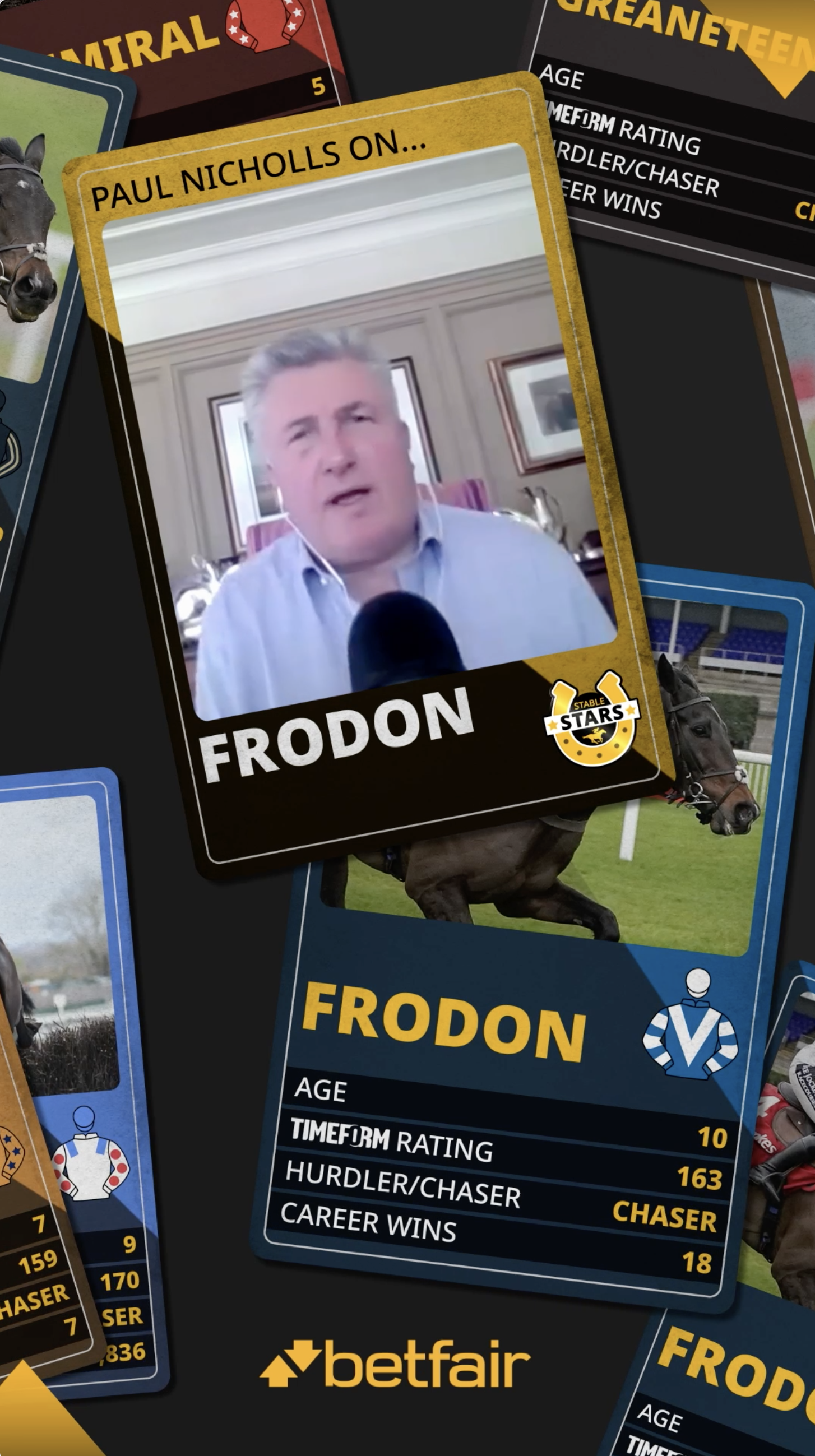 Betfair Racing campaign still