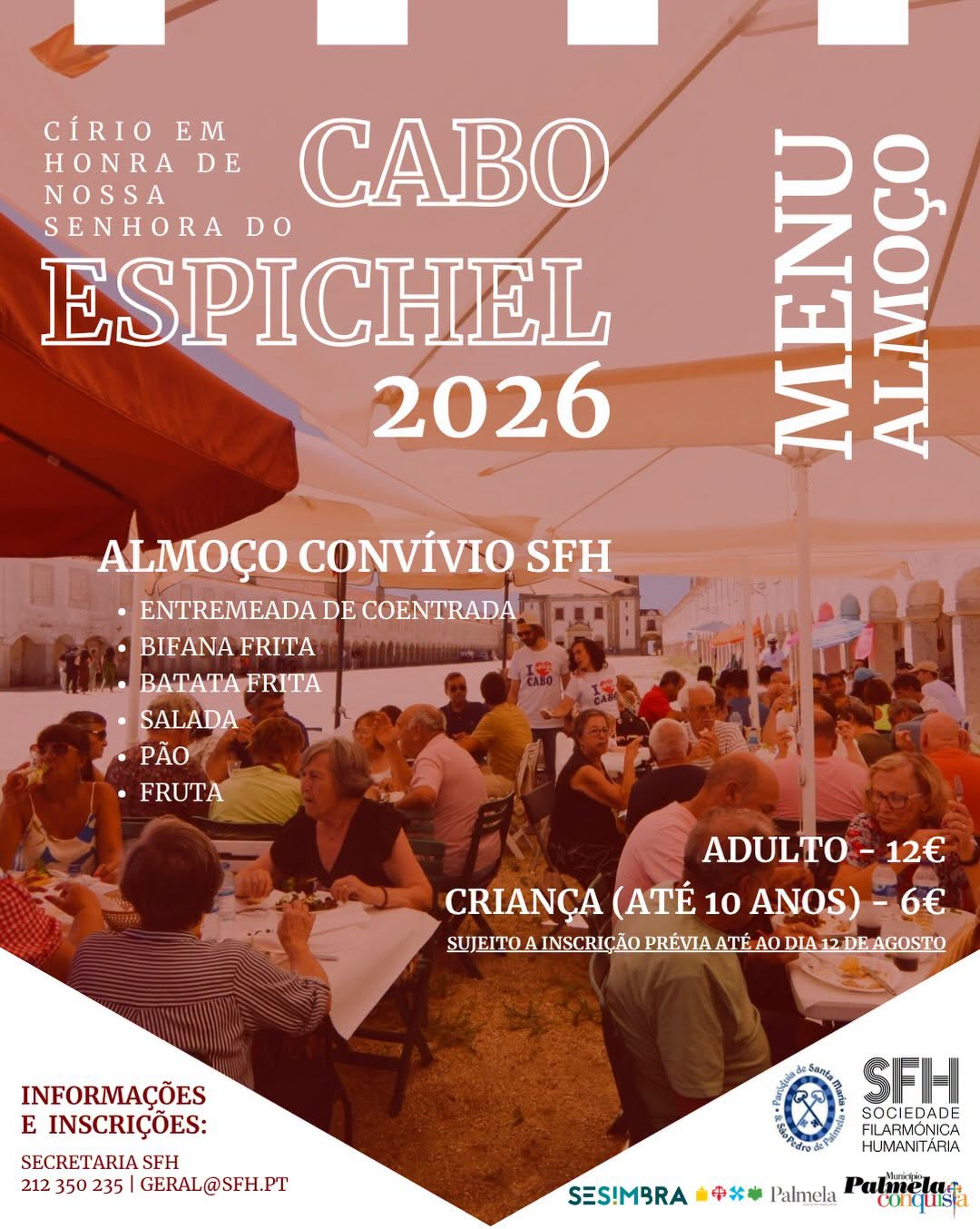 Almoço-convívio do Círio em honra de Nossa Senhora do Cabo Espichel 2026