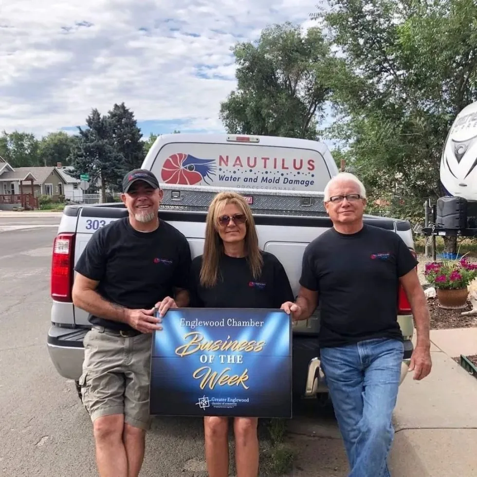 Nautilus Water and Mold Damage: photo supplied with the case study