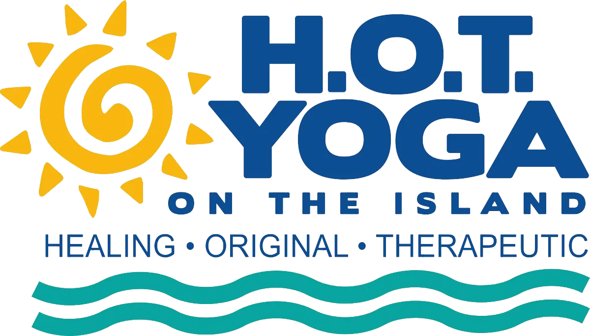 HOT Yoga on the Island logo