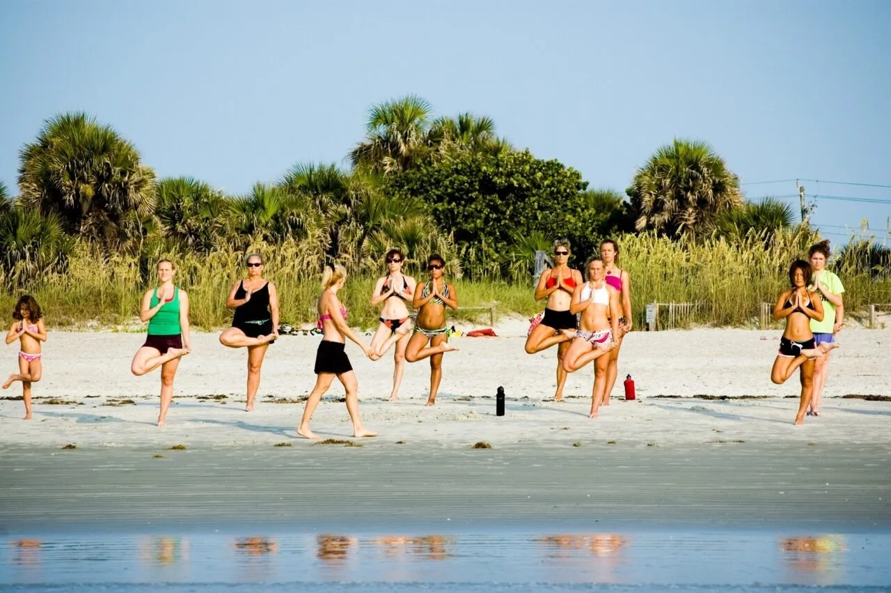 HOT Yoga on the Island: image supplied with the case study