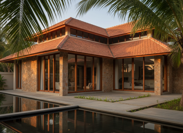 Terracotta & Teak Villa